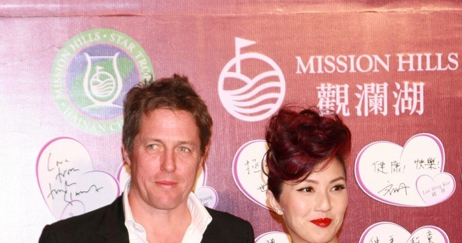 Hugh Grant, Tinglan Hong /East News