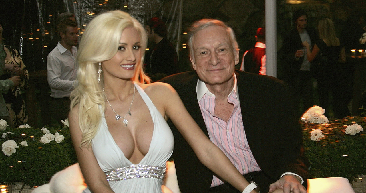 Hugh Hefner i Holly Madison w 2007 roku /Mark Mainz /Getty Images