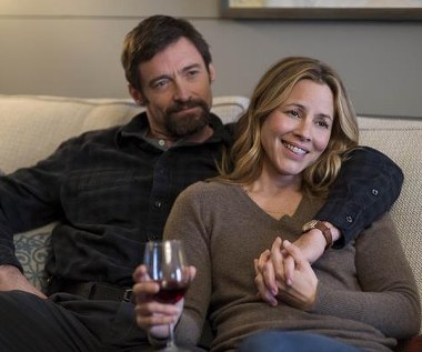 Hugh Jackman i Maria Bello w scenie z filmu "Labirynt"