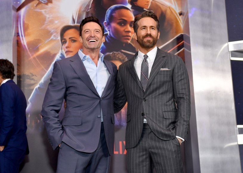 Hugh Jackman i Ryan Reynolds /Noam Galai / Stringer /Getty Images