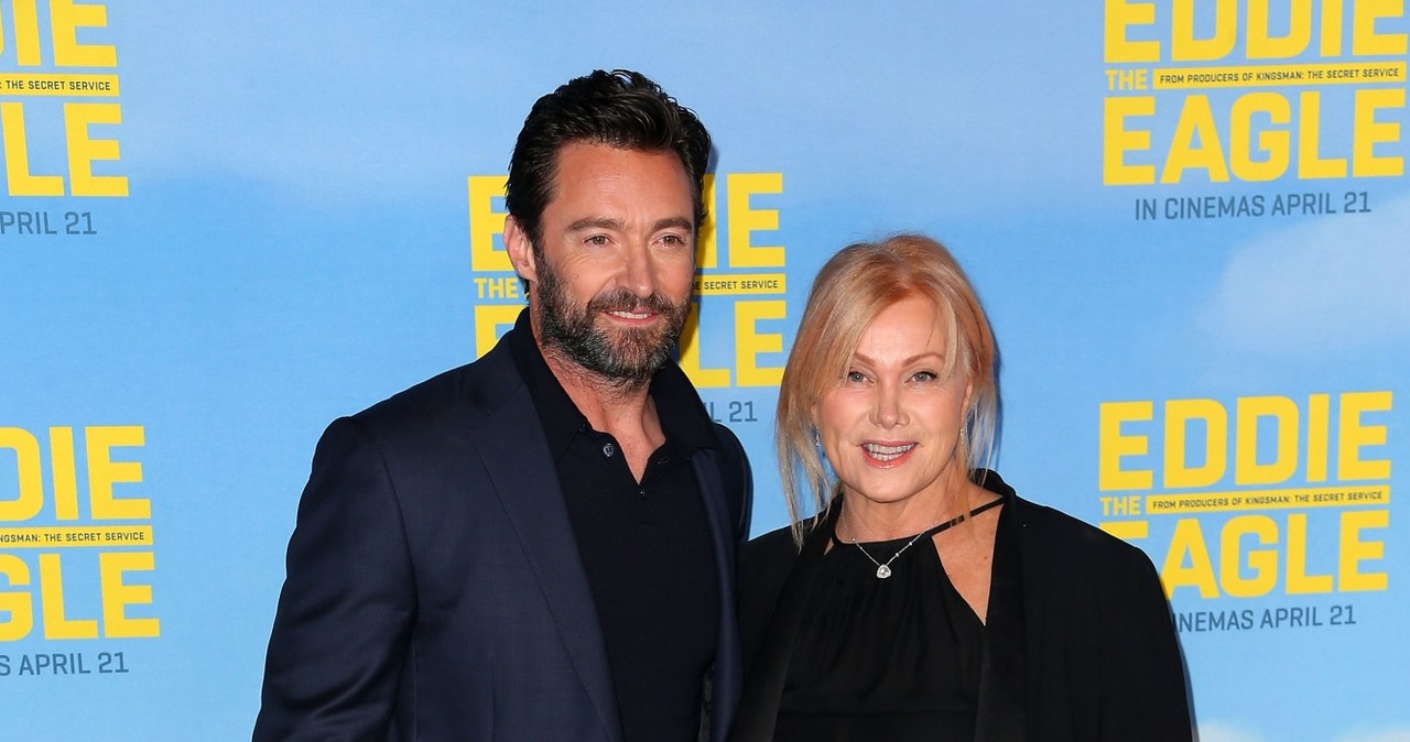 Hugh Jackman z żoną na jednej  z imprez /Graham Denholm /Getty Images