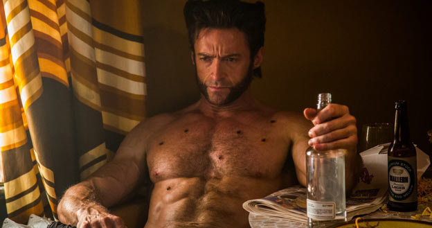 Hugh Jakcman jako Wolverine w filmie "X-Men: Przeszłość, która nadejdzie" /materiały dystrybutora