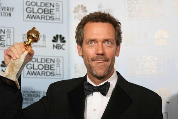 Hugh Laurie - odtwórca głównej roli w serialu Dr House /AFP