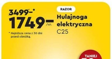 Hulajnoga elektryczna o połowę taniej w Biedronce! /Biedronka /INTERIA.PL