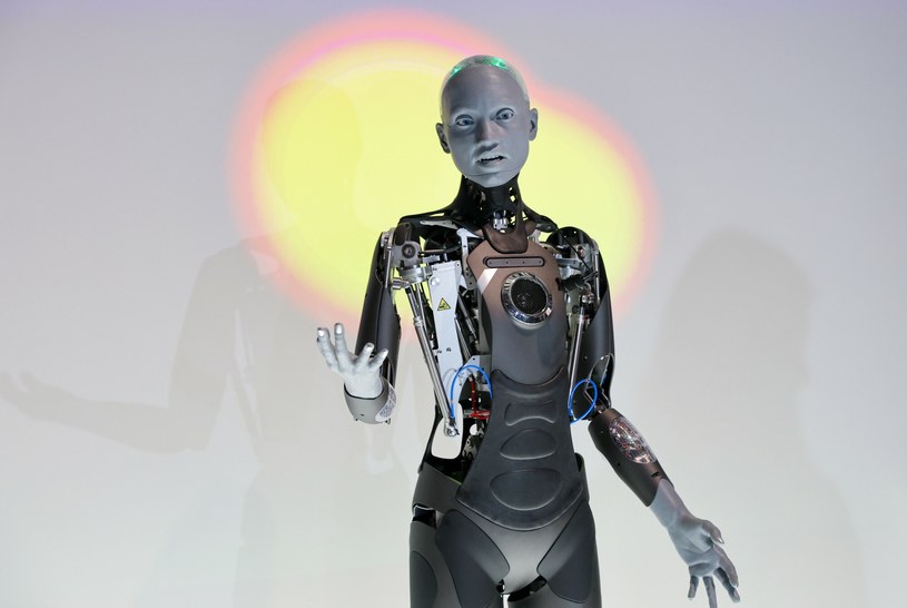 Humanoidalny robot Ameca w Centrum Nauki Kopernik /East News /East News