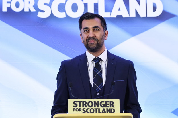 Humza Yousaf /ROBERT PERRY  /PAP/EPA