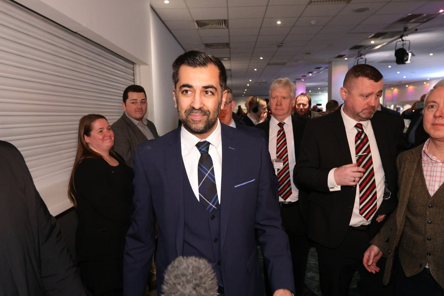 Humza Yousaf /ROBERT PERRY  /PAP/EPA