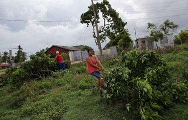 Huragan Irma uderzył w środkową część Kuby