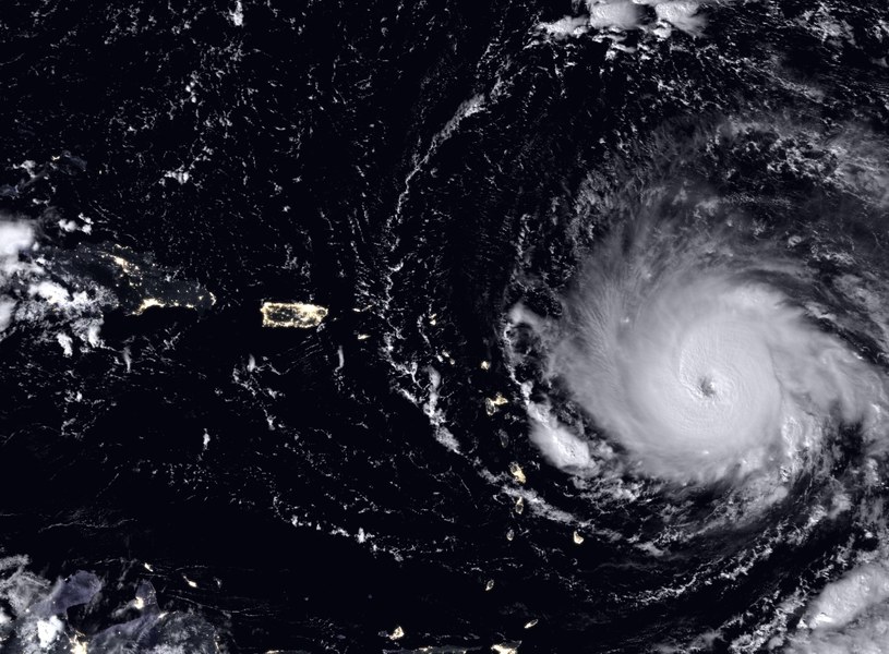 Huragan Irma widziany z kosmosu /123RF/PICSEL