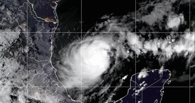 Huragan Milton na zdjęciu satelitarnym z 6 października br. /NOAA/NESDIS/STAR GOES-EAST /materiał zewnętrzny