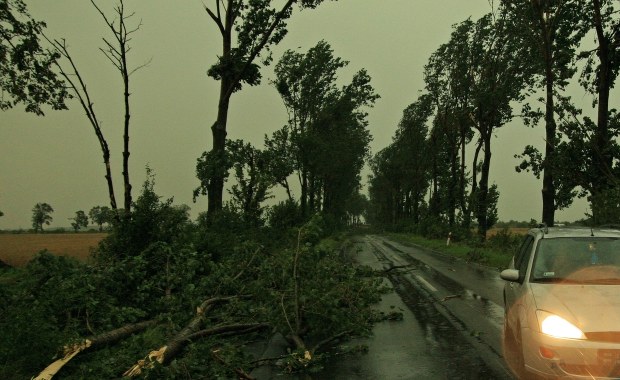 Huraganowy wiatr i burze. Niebezpieczne prognozy dla Polski