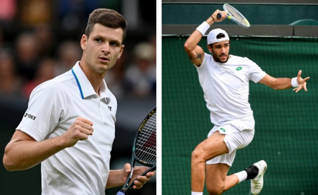 Hurkacz przegrał z Berrettinim. Finał Wimbledonu nie dla Polaka