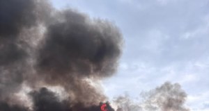 ​Hurtownia spożywcza na Mazowszu stanęła w ogniu