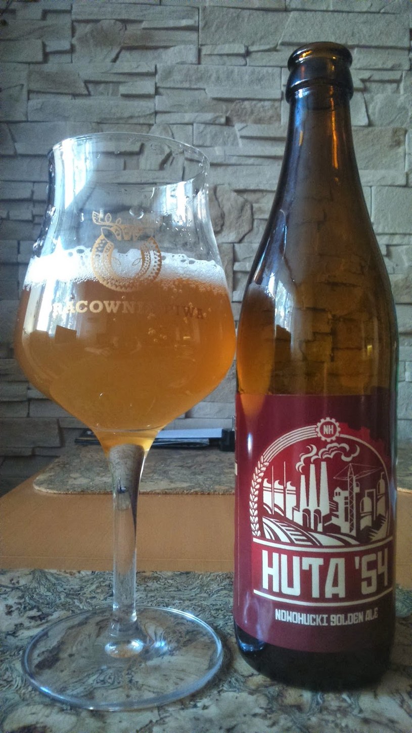 Huta 54 - krakowskie piwo sesyjne z Nowej Huty /Szlakiem Piwa