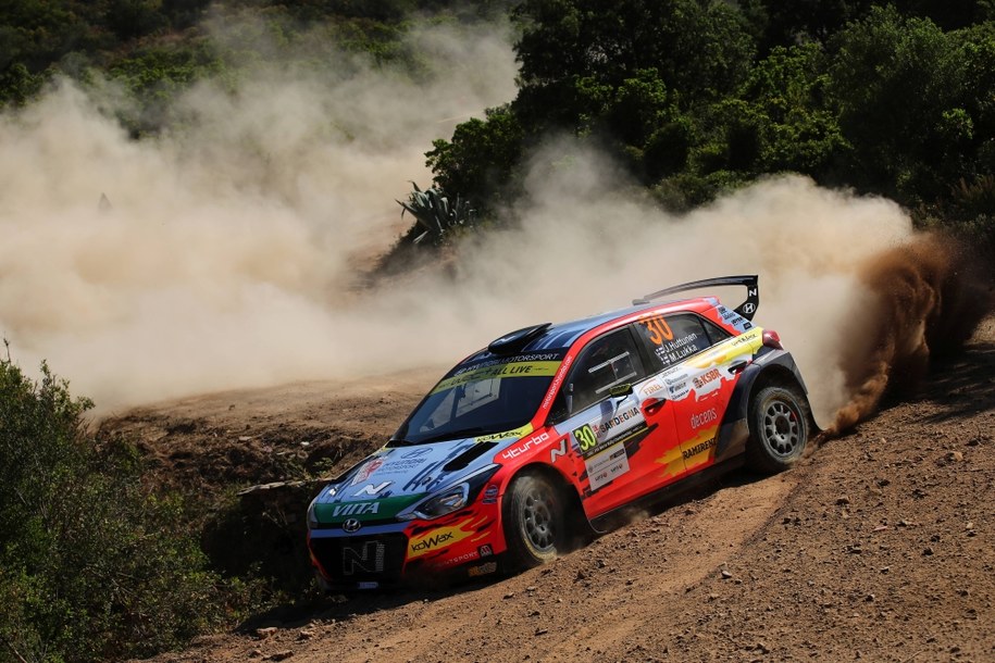 Huttunen na trasie Rajdu Sardynii /fot. Hyundai Motorsport /
