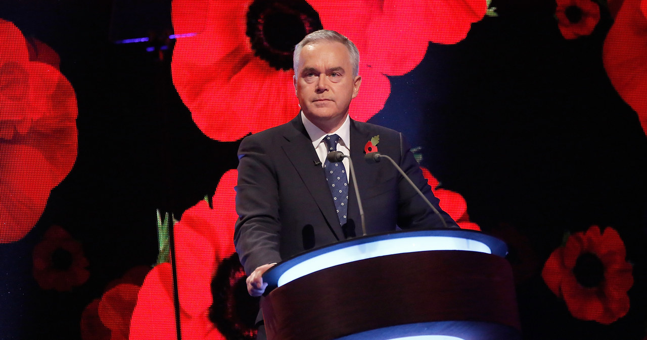 Huw Edwards, dziennikarz BBC /Getty Images