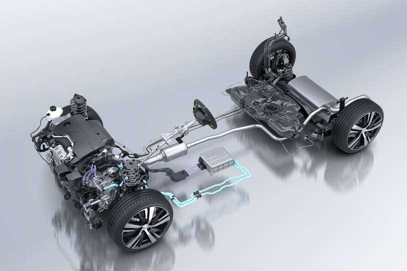 Hybrydowy napęd typu mild Peugeota oparty na silniku 1.2 /materiały prasowe