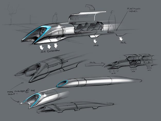 Hyperloop to rozwiązanie dla tych, którzy cenią sobie każdą sekundę /AFP