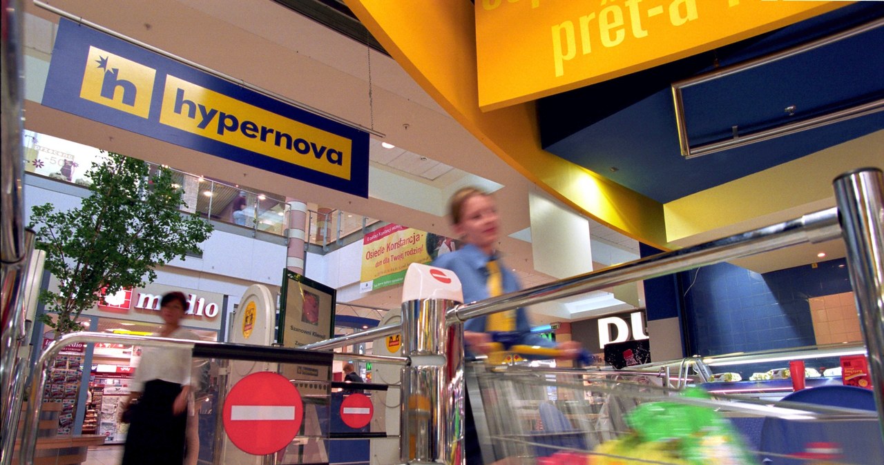 Hypernova przekształciło się w sklepy Carrefour /Agencja FORUM