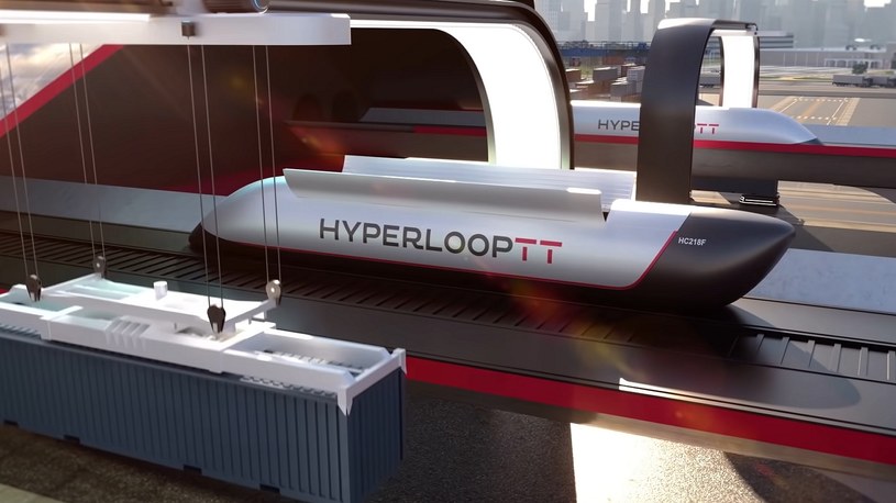 HyperPort od HyperloopTT. Czy powstanie? "Raczej za dziesięć lat", twierdzi rzecznik firmy. /HyperloopTT /materiały prasowe