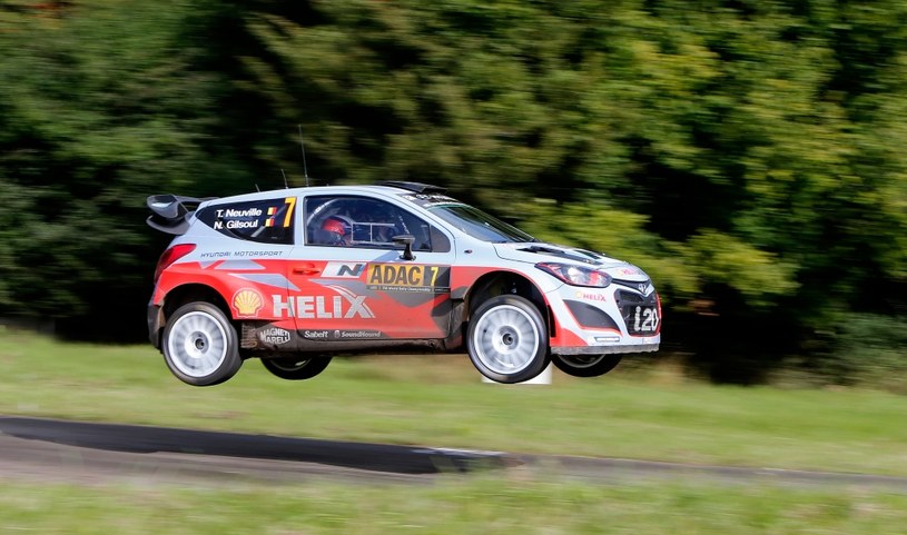 Hyundai i20 WRC na zeszłorocznym Rajdzie Niemiec /Informacja prasowa