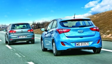 Hyundai i30 1.4 vs VW Golf 1.2 TSI - porównanie