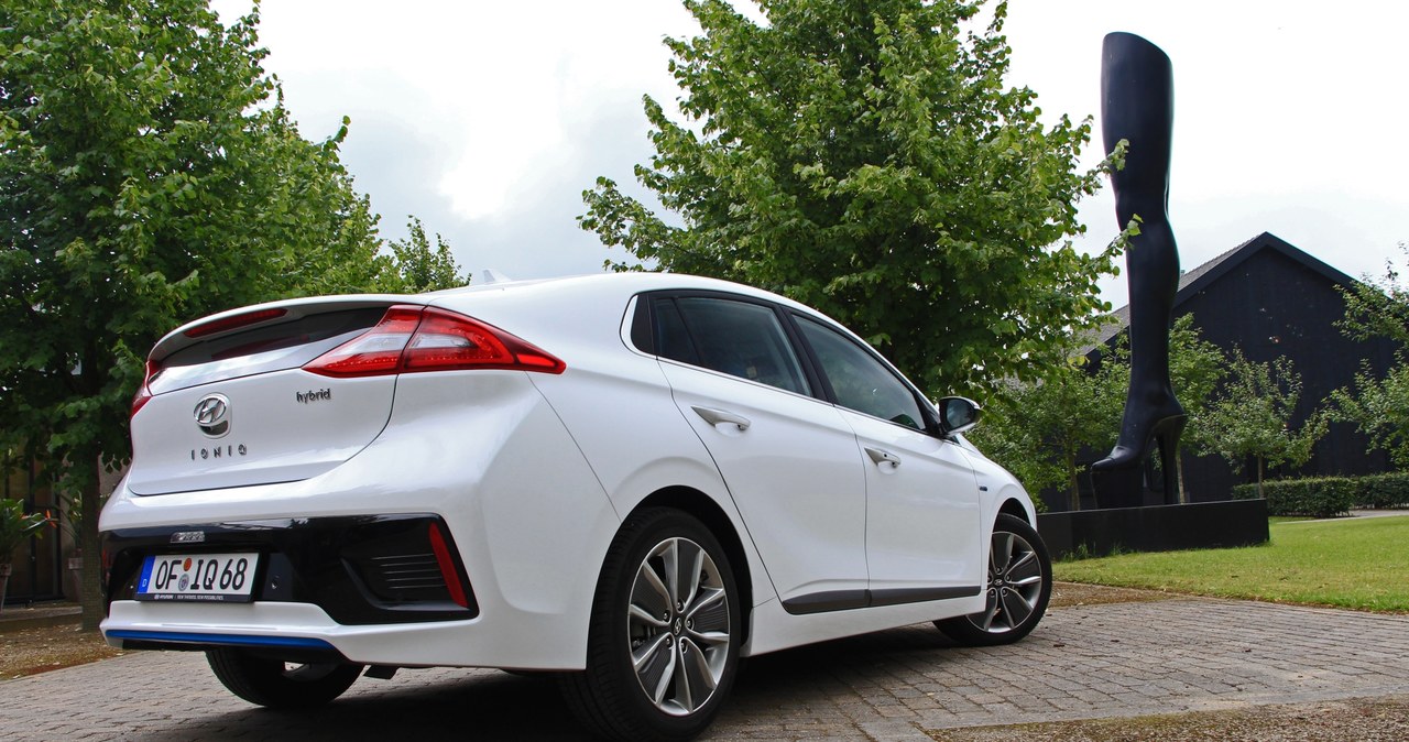 Hyundai Ioniq hybrid /INTERIA.PL