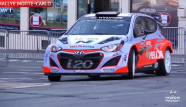 Hyundai na Rajdzie Monte Carlo 2015 - dzień pierwszy i drugi