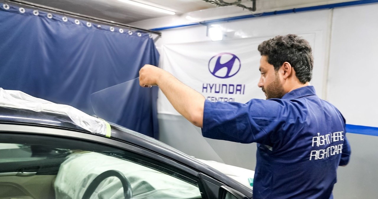 Hyundai opracował specjalne rozwiązanie na nagrzewanie wnętrza samochodu. /materiały prasowe