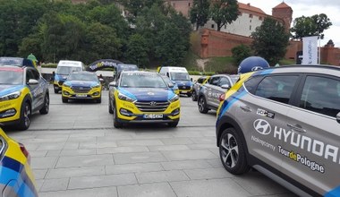 Hyundai przekazał flotę samochodów na Tour de Pologne