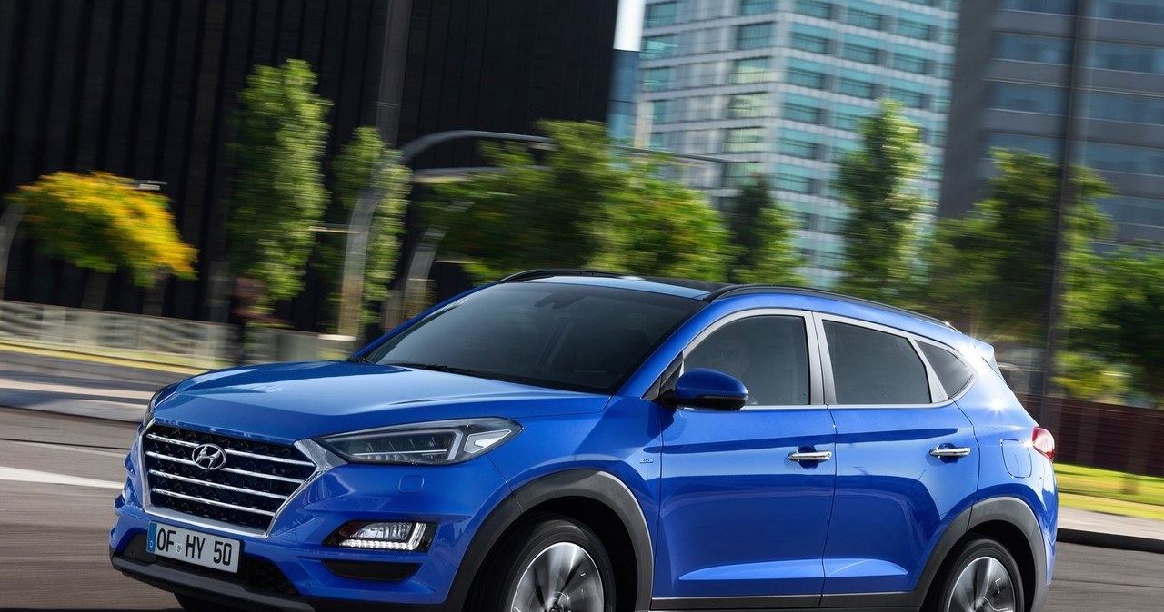 Hyundai Tucson wraz z liftingiem otrzymał nowego, małego diesla /Informacja prasowa