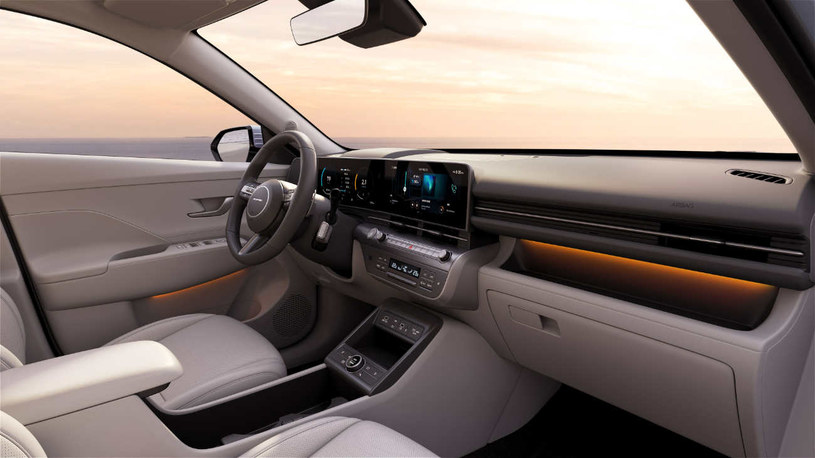 Hyundai zapewnia, że nowa Kona będzie miała niezwykle przestronne wnętrze /materiały prasowe