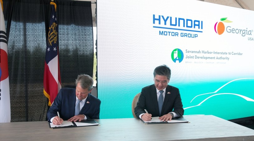 Hyundai zawarł stosowną umowę ze stanem Georgia /materiały prasowe