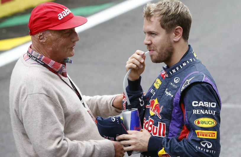 ...i Vettelem /Informacja prasowa