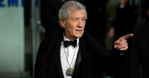 Ian McKellen - bez niego trudno sobie wybrazić ekranizacje powieści Tolkiena /AFP