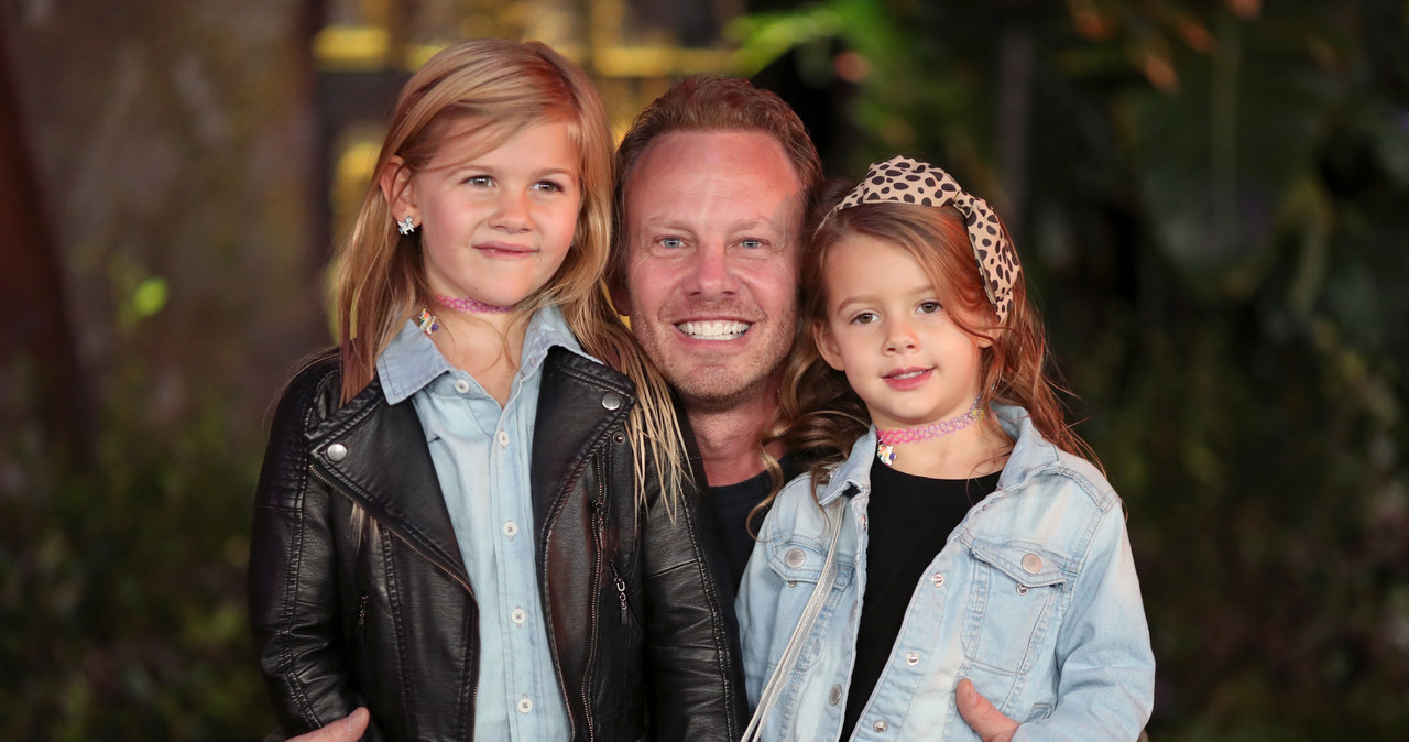 Ian Ziering z córkami /Christopher Polk /Getty Images