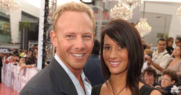 Ian Ziering z narzeczoną, fot. Kevin Winter &nbsp; /Getty Images/Flash Press Media