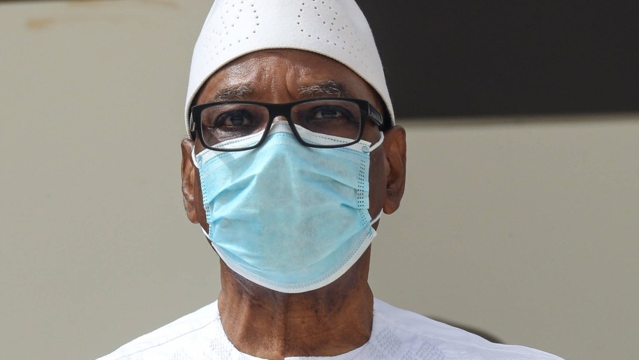 Ibrahim Boubacar Keita /LUDOVIC MARIN / POOL /PAP/EPA