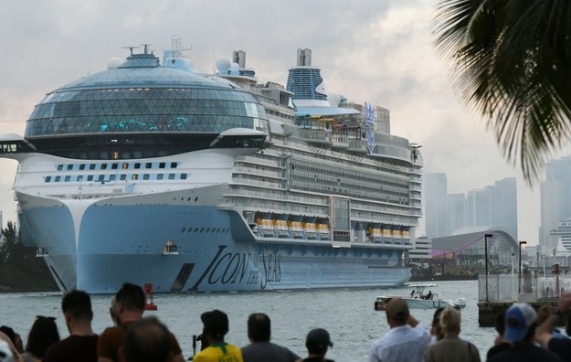 Icon of the Seas w porcie w Miami /AA/ABACA /East News