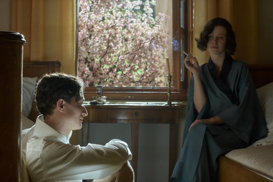 Idan Weiss i Jenovefa Bokova na planie filmu /fot. Marlene Film Production /Materiały prasowe