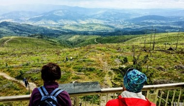 Idealna trasa na wiosenną wycieczkę. Wejście łatwe, a widok z wieży robi wrażenie 