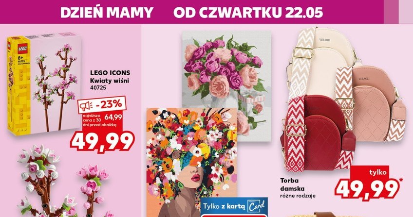 Idealny prezent na Dzień Mamy - elegancki, trwały i... z klocków /Kaufland /INTERIA.PL
