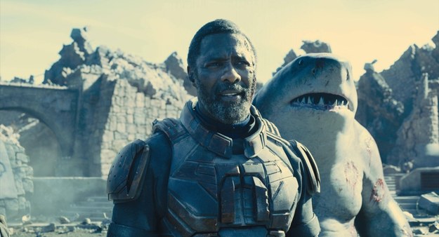 Idris Elba na planie "Legionu samobójców" /Warner Bros. Pictures / The Hollywood Archive / Avalon /PAP/Photoshot