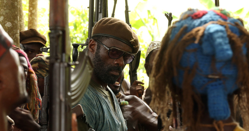 Idris Elba, nominowany za role w "Beasts of No Nation" /materiały dystrybutora