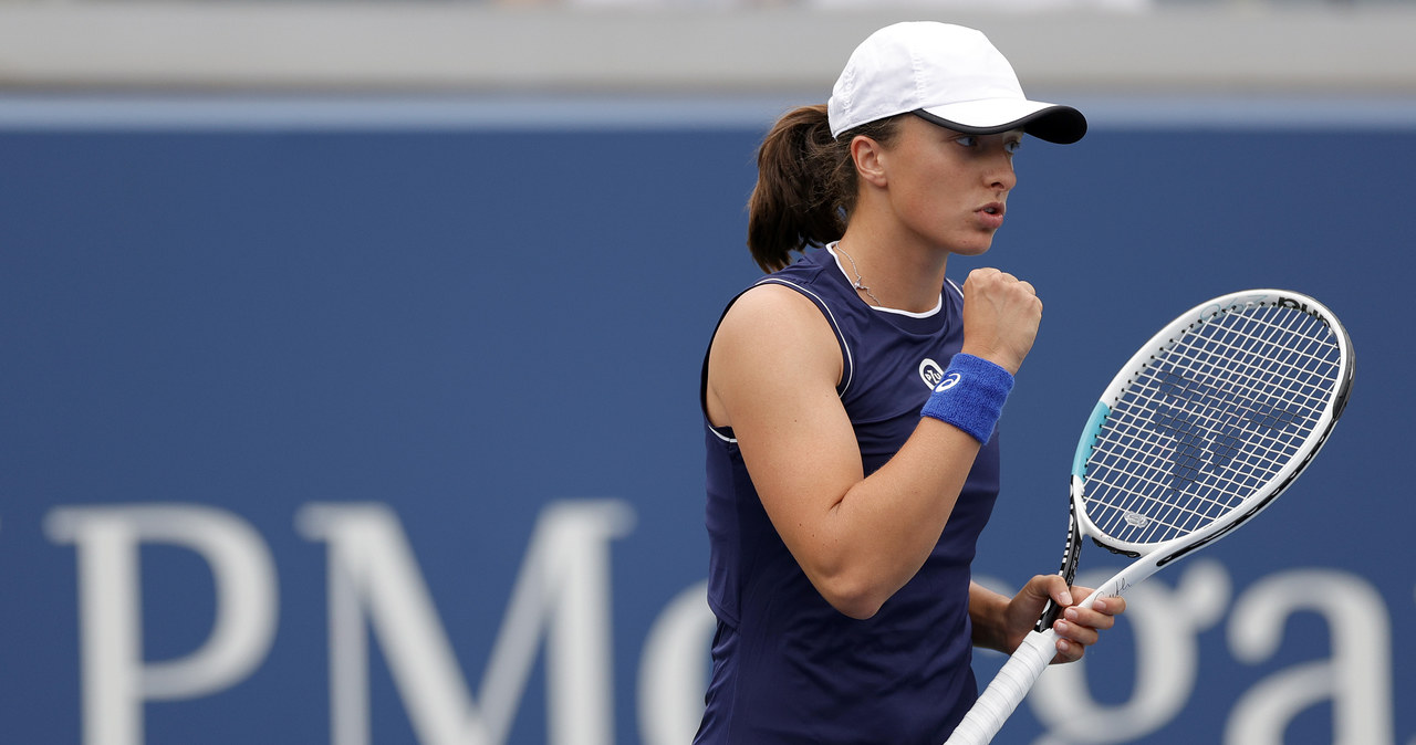 Iga Świątek awansowała do kolejnej rundy wielkoszlemowego US Open /Sarah Stier / Staff /Getty Images