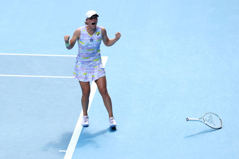 Iga Świątek awansowała do półfinału Australian Open /Mark Metcalfe /Getty Images