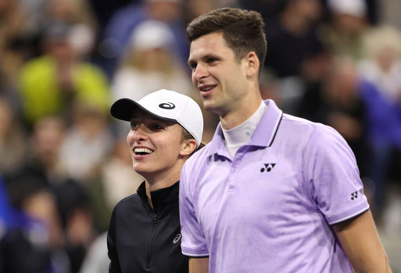 Iga Świątek, Hubert Hurkacz /Julian Finney / Staff /Getty Images