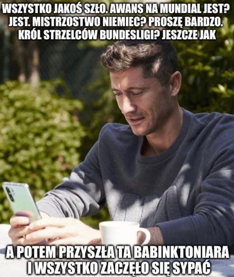 Iga Świątek i Robert Lewandowski [MEMY] /materiał zewnętrzny