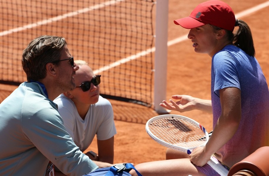Iga Świątek przed turniejem Roland Garros /Rex Features /East News