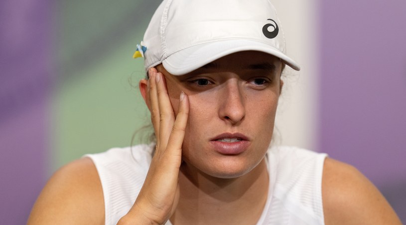 Iga Świątek przegrała z Alize Cornet w trzeciej rundzie Wimbledonu /Joe Toth /Getty Images